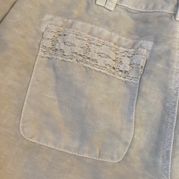 Sundance linen/cotton lace pants - Picture 6 of 7